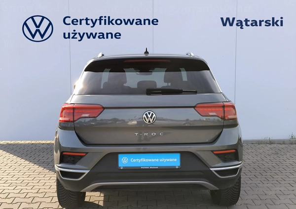 Volkswagen T-Roc cena 99900 przebieg: 38950, rok produkcji 2019 z Świdwin małe 172